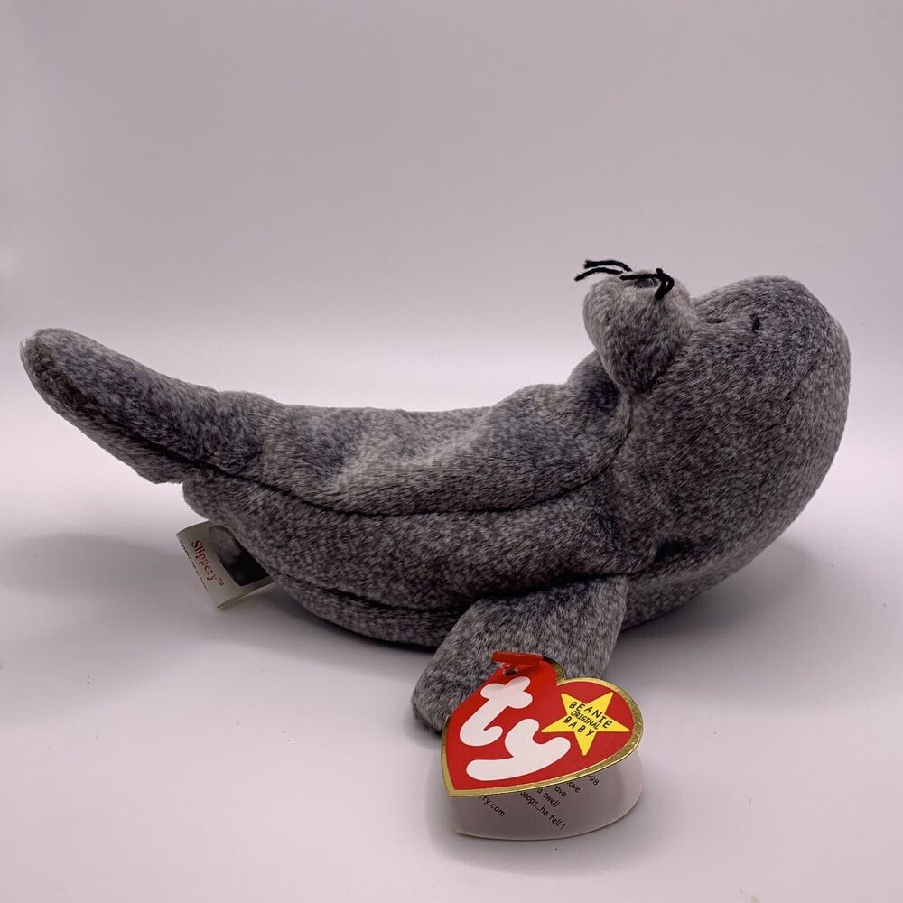 Ty Beanie Babies 1998 Slippery The Seal - Picture 2 of 7